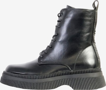 Bottines victoria en noir : devant