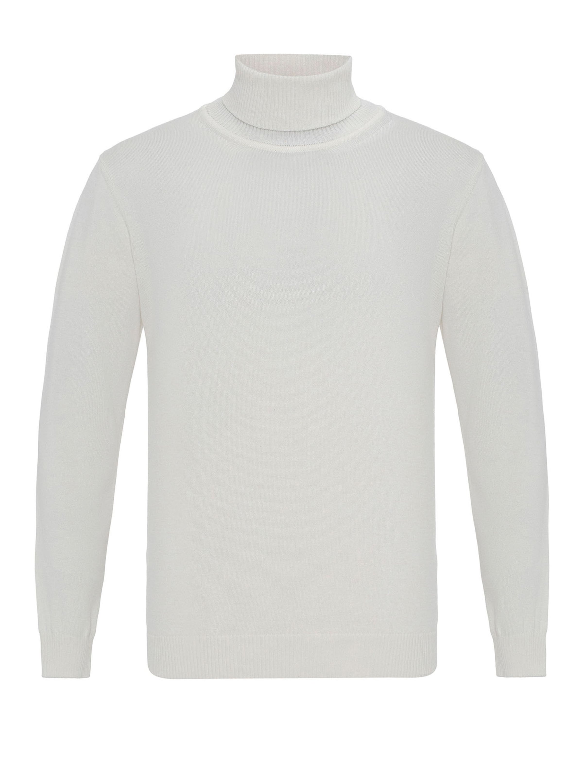 Pull-over Anou Anou en blanc : devant