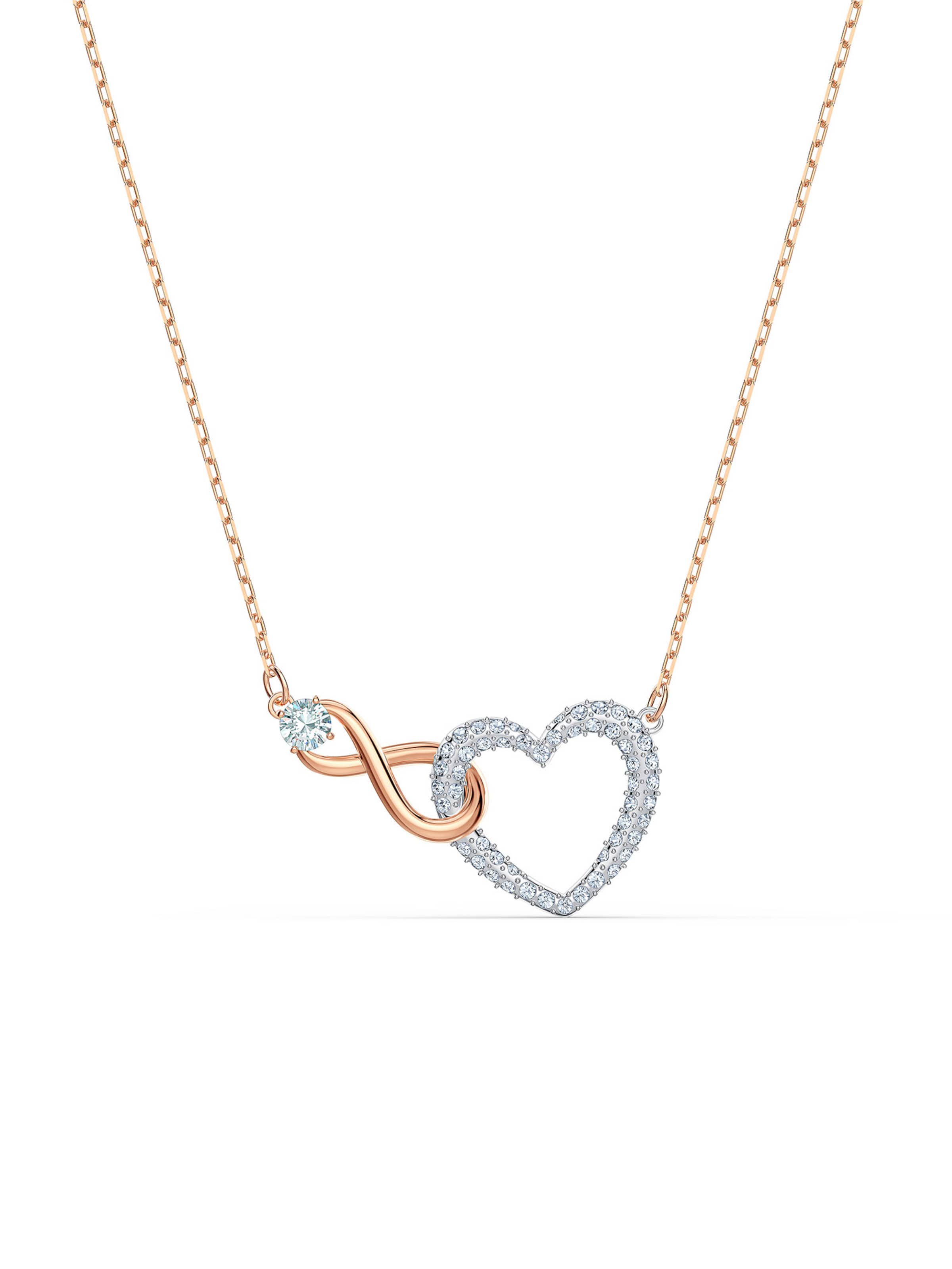 Swarovski Necklace 'Hyperbola' in Gold: front