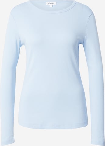 T-shirt s.Oliver en bleu : devant