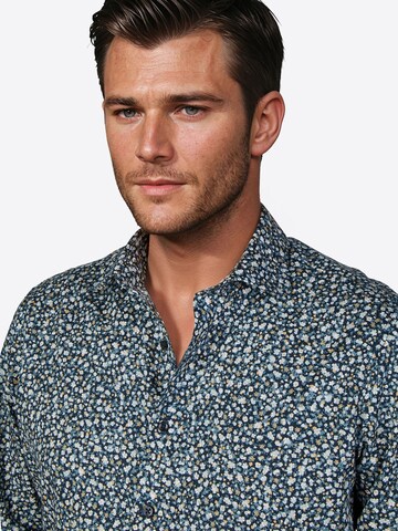 Coupe regular Chemise 'Kent' PIERRE CARDIN en mélange de couleurs