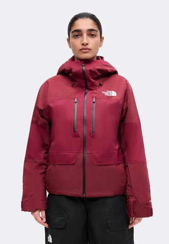raudona THE NORTH FACE Laisvalaikio striukė 'Powstar': priekis