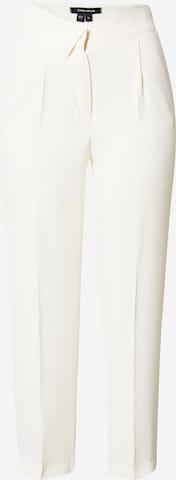 Regular Pantalon chino Karen Millen en blanc : devant