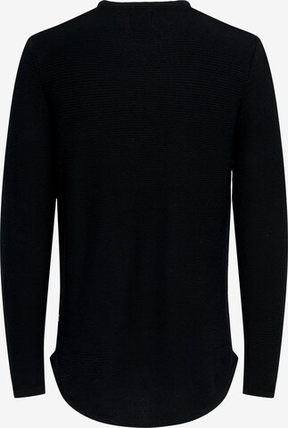Pullover 'Jonas' di Only & Sons in nero