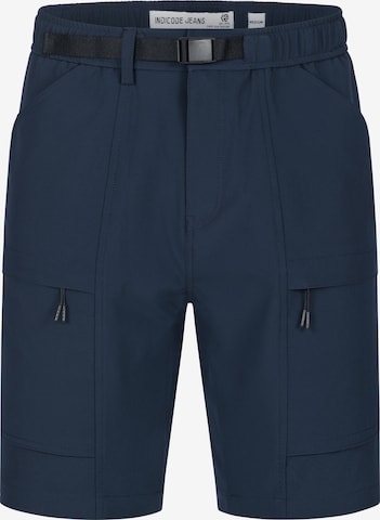 Pantalon cargo ' Rommie ' INDICODE JEANS en bleu : devant