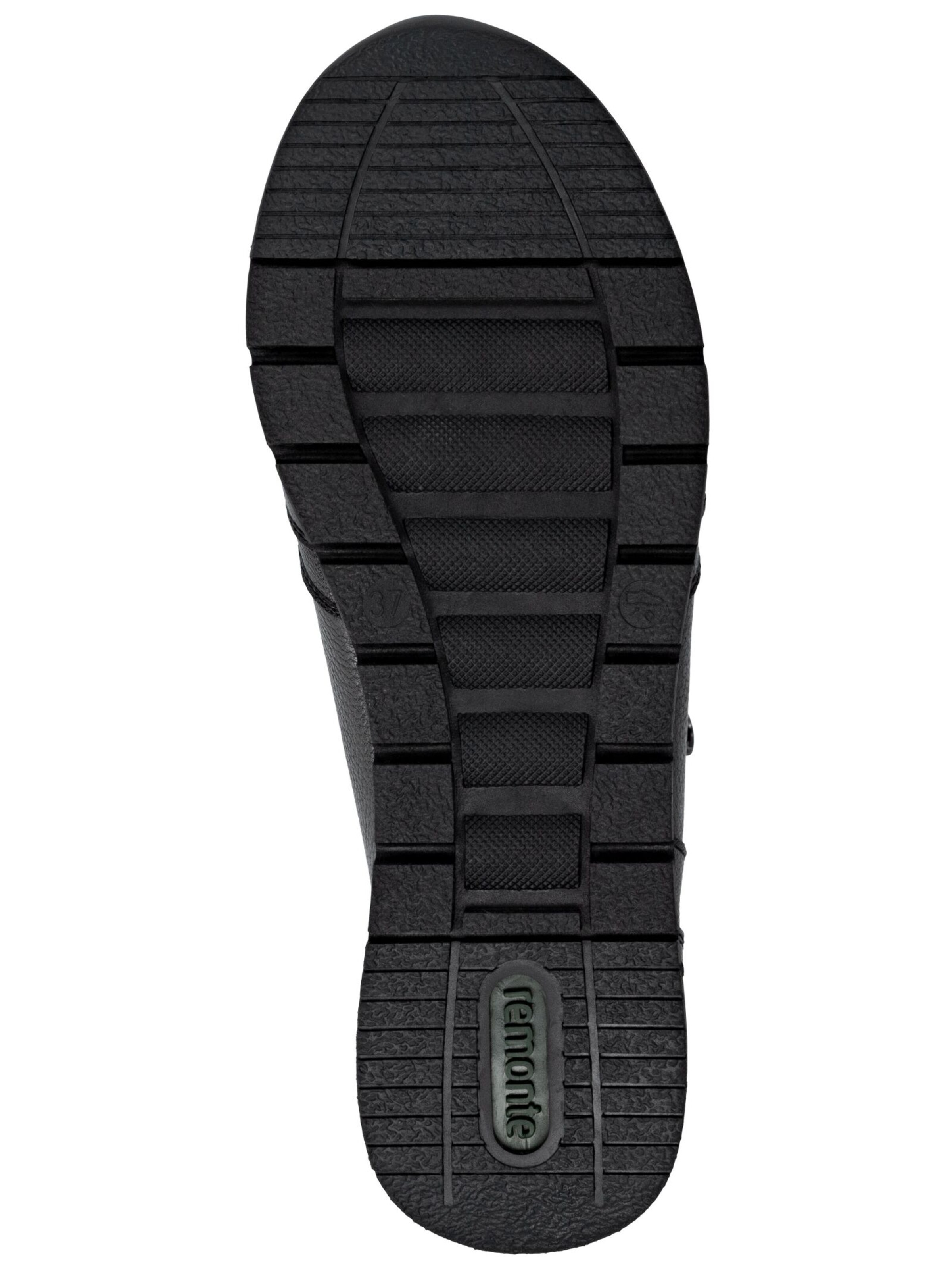 REMONTE Schnürstiefelette in Schwarz