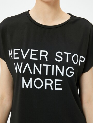 Koton Shirt in Zwart
