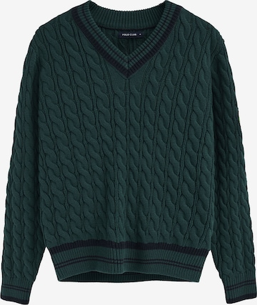 Polo Club Sweater in Green: front