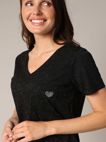 T-shirt 'Kellie' Deeluxe en noir