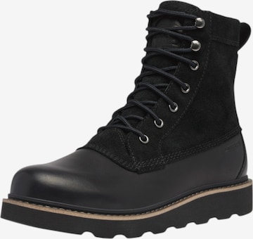 Bottes à lacets SOREL en noir : devant