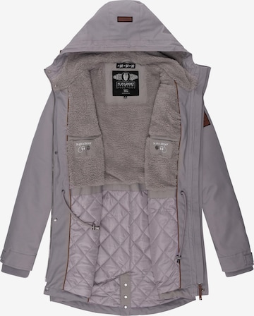 NAVAHOO Winter Parka 'Manaka' in Grey