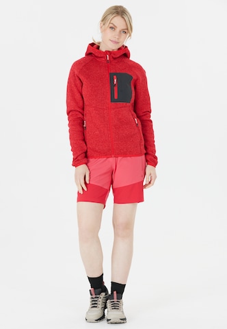 Whistler Fleecejacke 'Pennine' in Rot