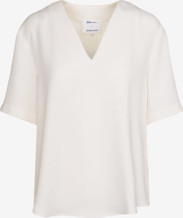 SEIDENSTICKER Blouse 'Schwarze Rose' in White: front