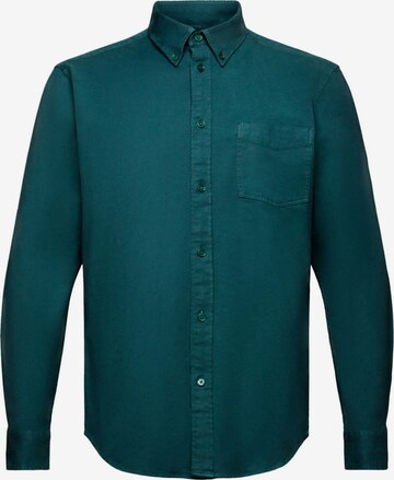 ESPRIT Overhemd in Groen: voorkant