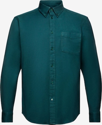 ESPRIT Button Up Shirt in Green: front