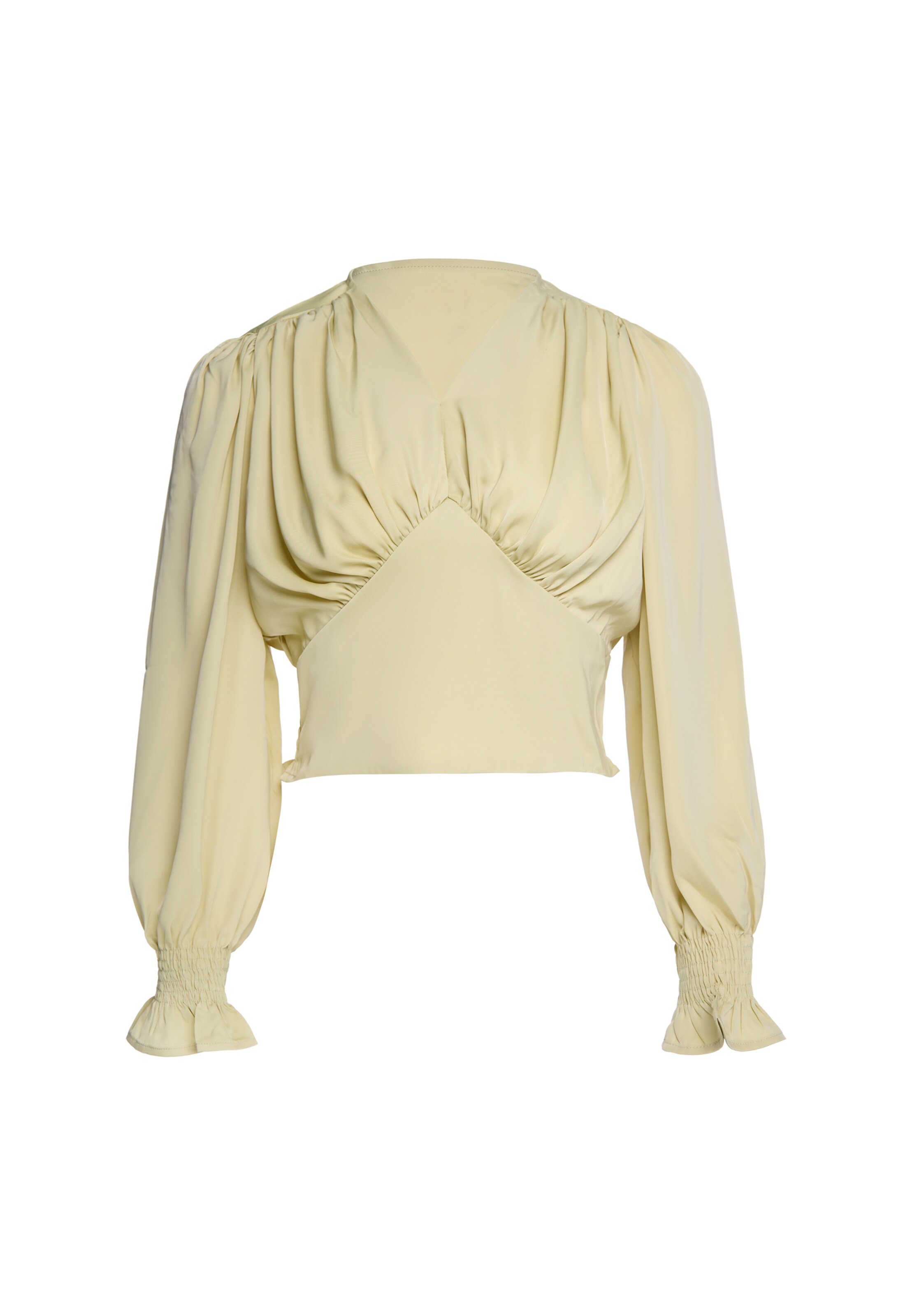 usha BLACK LABEL - Blusa em amarelo: frente