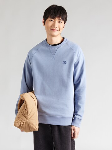 TIMBERLAND Majica | modra barva: sprednja stran