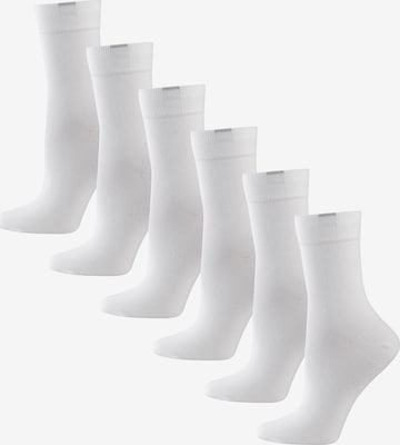 Nur Die Socks in White: front