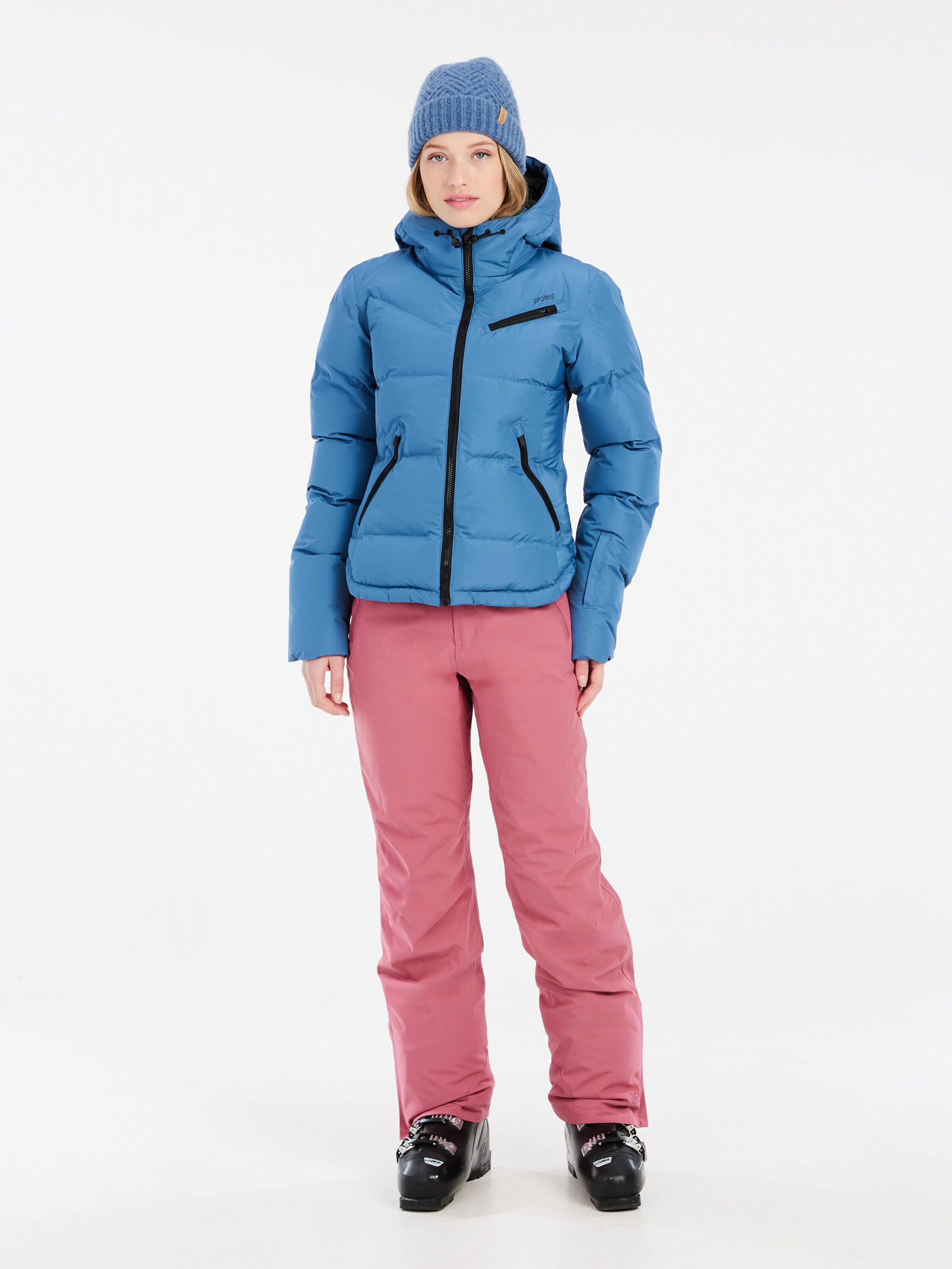 PROTEST Athletic Jacket 'PRTLUCID' in Blue