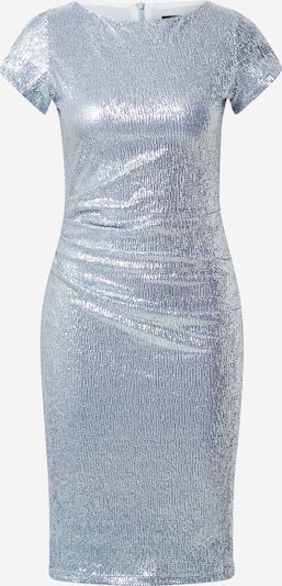 Rochie de cocktail SWING pe albastru fumuriu, Vizualizare produs