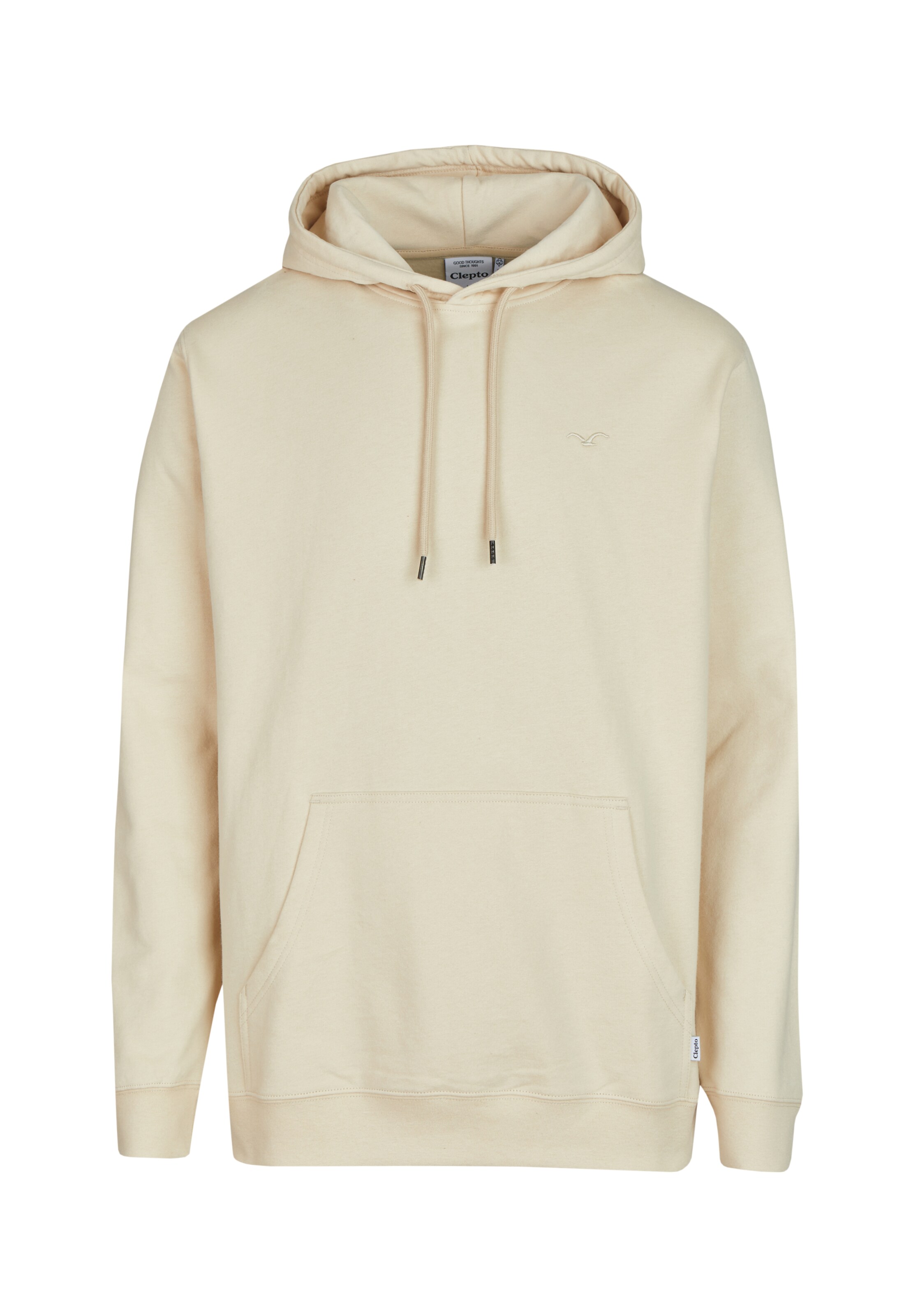 Cleptomanicx Sweatshirt 'Ligull' in Beige: Vorderseite