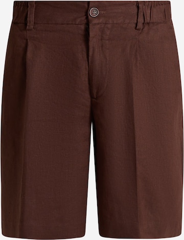 Loosefit Pantaloni con piega frontale di SSEINSE in marrone: frontale