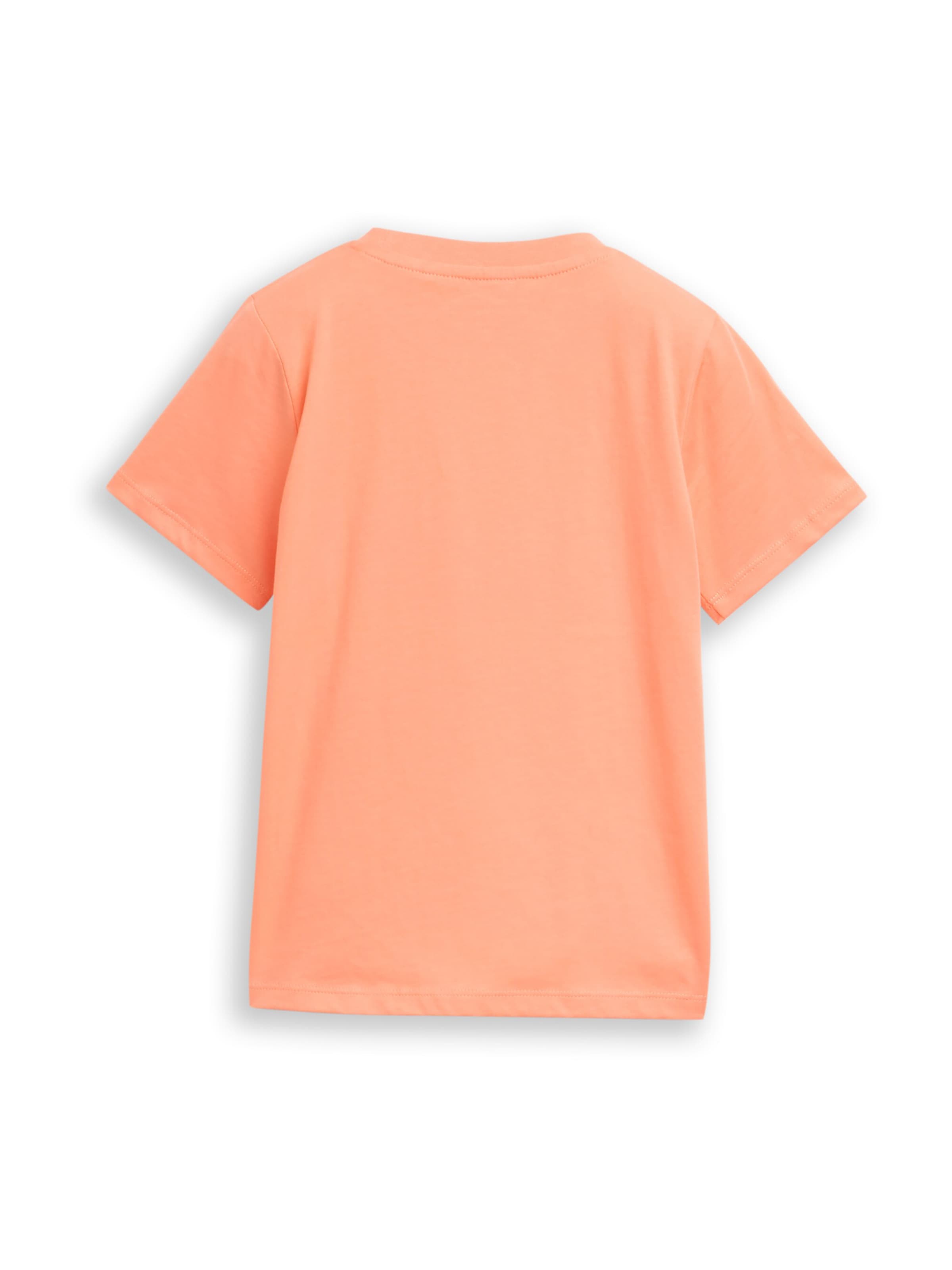 TOM TAILOR T-Shirt in Orange