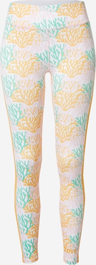 DELICATELOVE Sporthose 'Nadi' in gelb / mint / rosa / weiß, Produktansicht