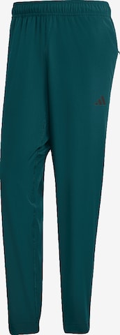 ADIDAS PERFORMANCE Спортивные штаны 'Training Essentials' в Зеленый: спереди
