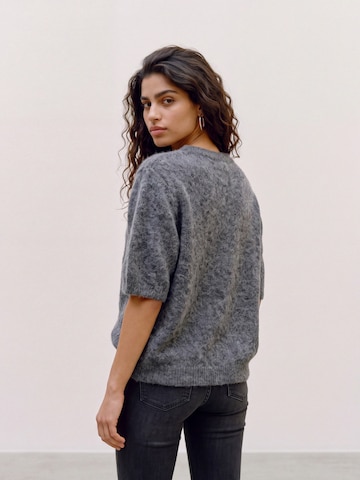 VERO MODA Пуловер 'VMNovan' в сиво