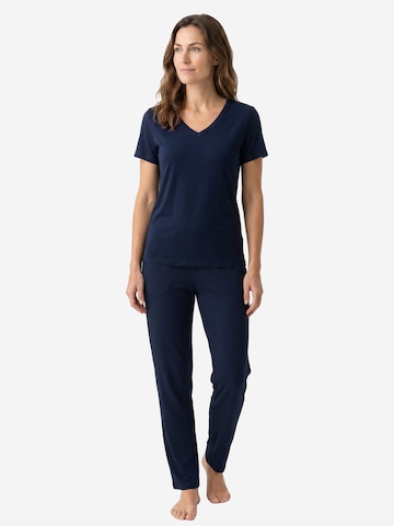 Hanro Pyjama 'Sleep & Lounge'‌‌‌‌‌‌‌ in Blau