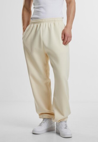 Tapered Pantaloni di Urban Classics in beige: frontale
