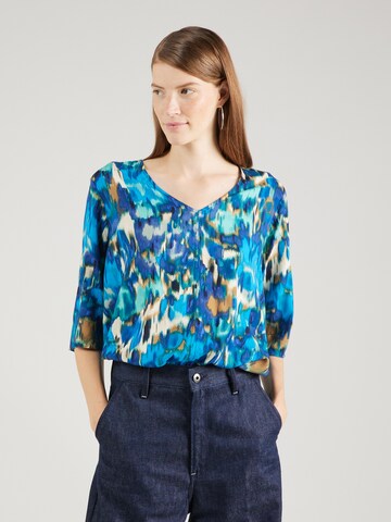 s.Oliver Blouse in Blauw: voorkant