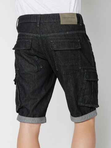 Regular Jeans cargo KOROSHI en noir