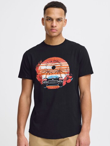 T-Shirt ' IDDaniel ' INDICODE JEANS en noir