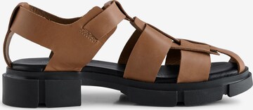 Shoe The Bear Strap Sandals ' ALVA ' in Brown