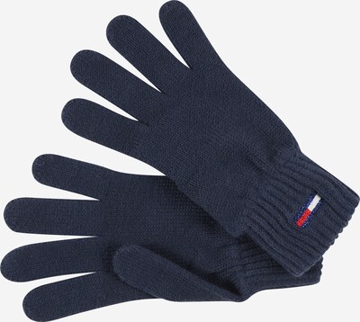 Tommy Jeans Klasične rukavice u mornarsko plava / crvena / bijela, Pregled proizvoda