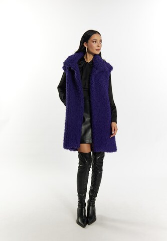 Gilet faina en violet