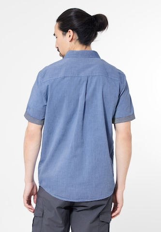 Street One MEN Regular Fit Hemd in Blau