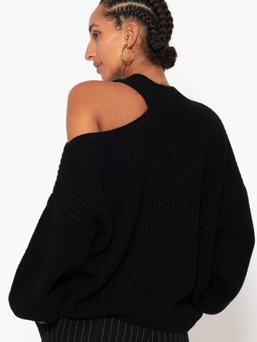 SASSYCLASSY Oversizepullover in Schwarz