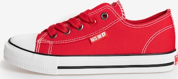 BIG STAR Sneakers laag in Rood: voorkant