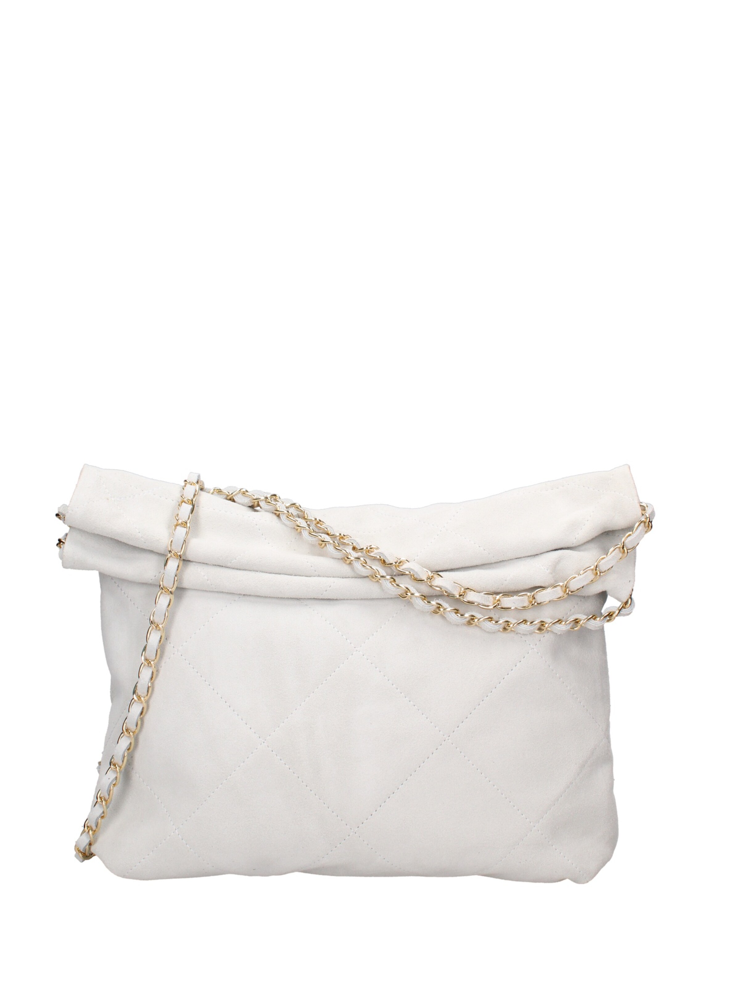 Borsa a spalla 'Celeste Elite' di Gave Lux in bianco: frontale