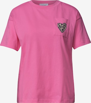 Street One Studio Shirt in Pink: front