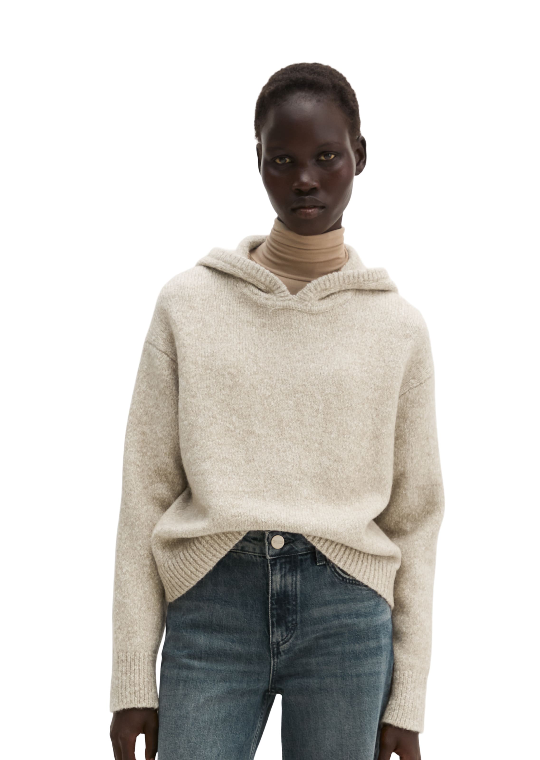 Marc O'Polo Sweater in Brown: front