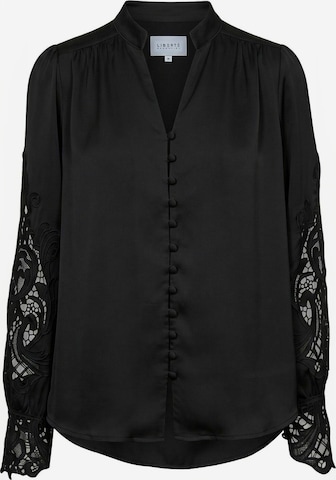Liberte Essentiel Shirts ' RIGMOR ' i sort: forside