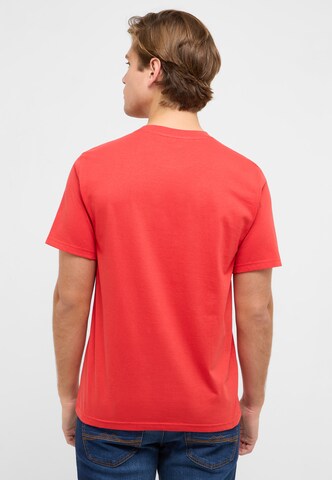 MUSTANG T-Shirt 'Style Austin ' in Rot