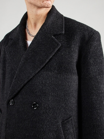 WEEKDAY Демисезонное пальто 'Ludwig Wool Blend Coat' в Черный