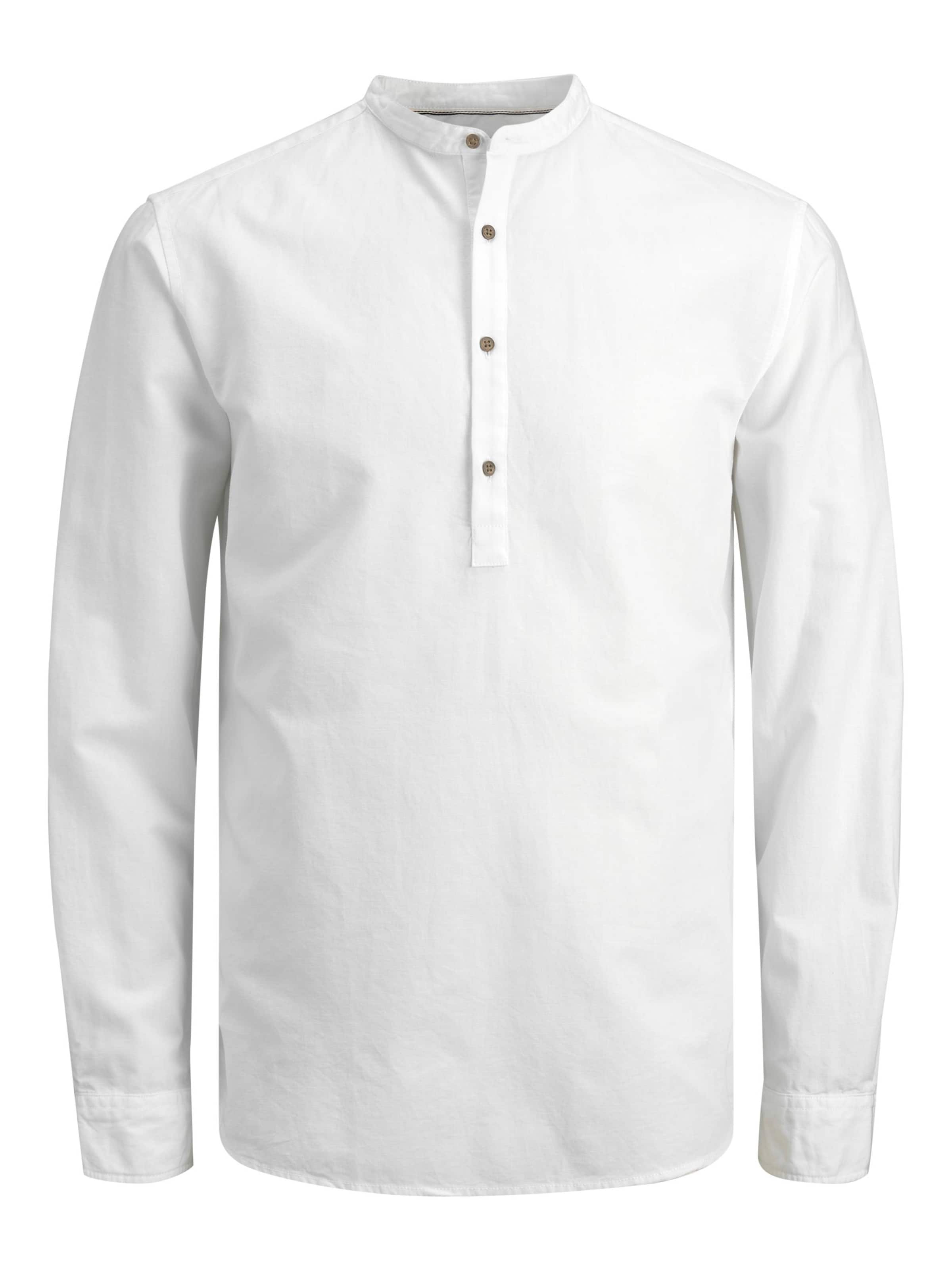 Männer Hemden JACK & JONES Hemd in Weiß - WR54494