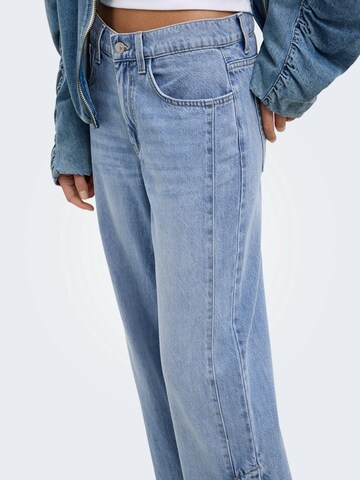Wide leg Jeans 'ONLHOPE' de la ONLY pe albastru