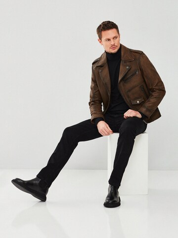 Derimod Between-season jacket in Brown